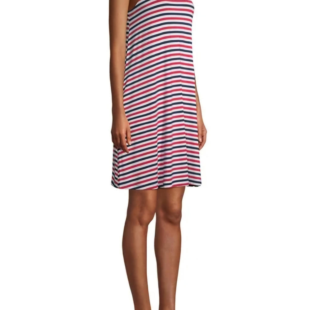 Striped Sleeveless Dress